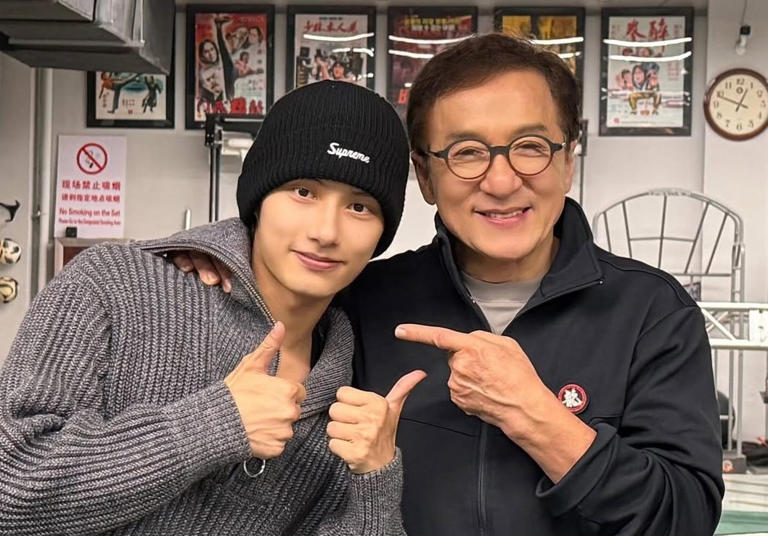 Jackie Chan dan Jun SEVENTEEN